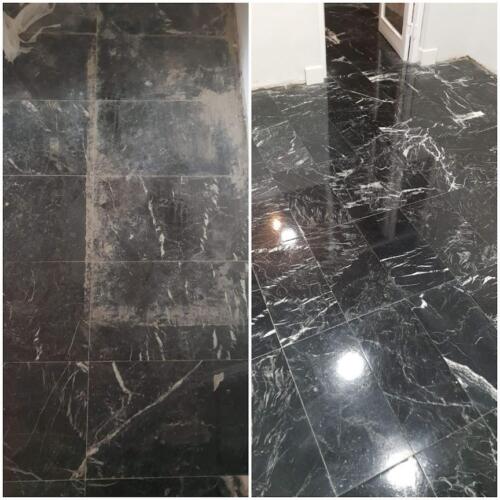 RETIRADA DE MARCAS EN SUELO Y ABRILLANTADO